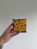 Flower acrylic painting